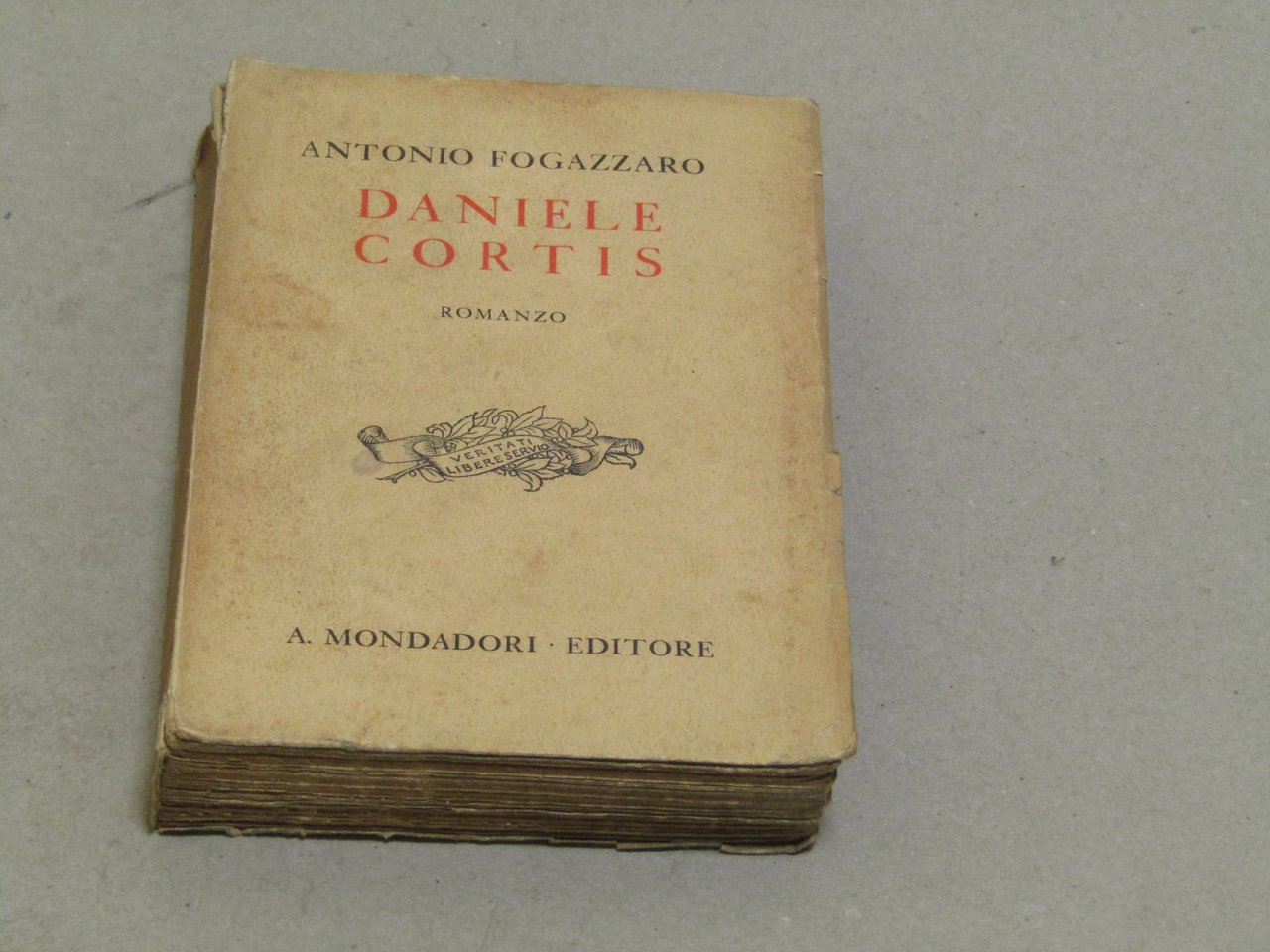 Antonio Fogazzaro. Daniele Cortis