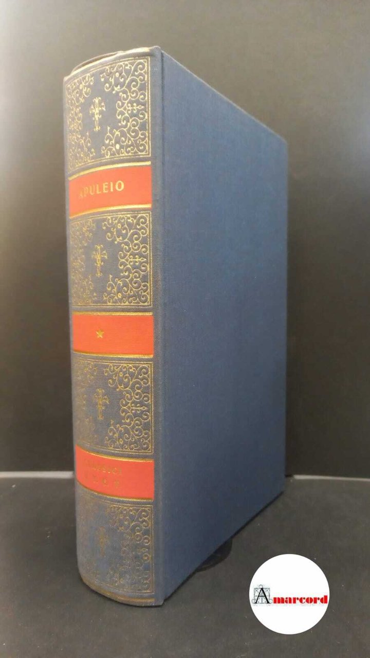 Apuleius. , and Augello, Giuseppe. Metamorfosi, o Asino d'oro Torino …