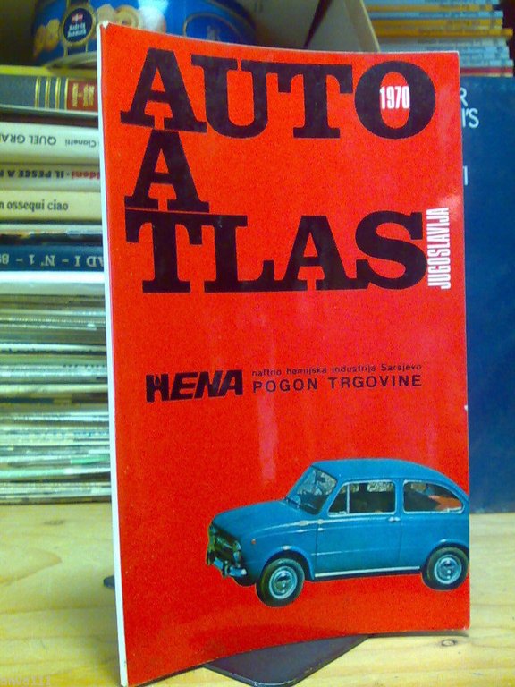 AUTOATLAS 1970 / JUGOSLAVIA