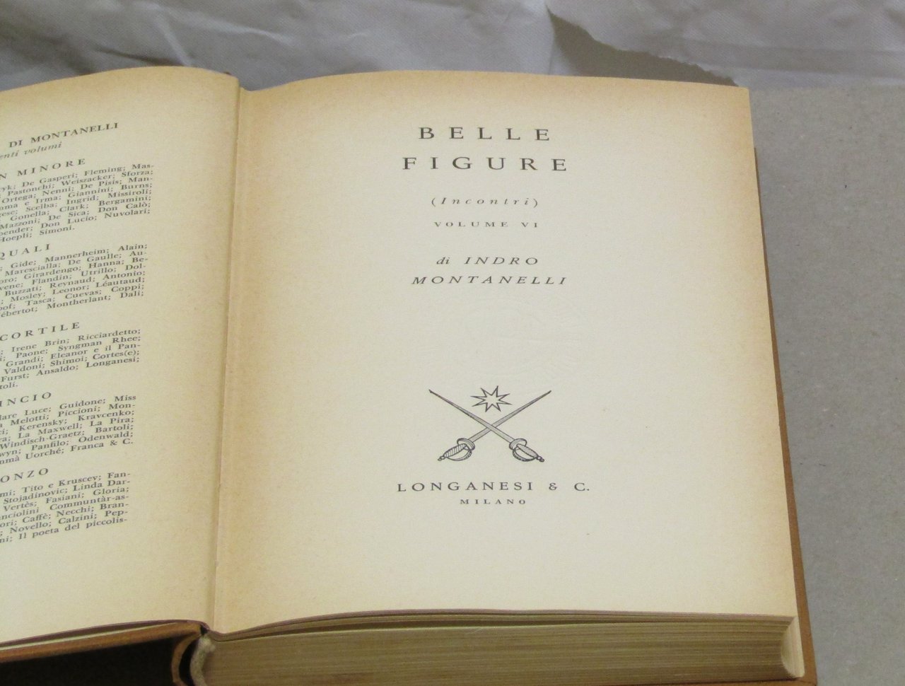 BELLE FIGURE (incontri) vol. VI.