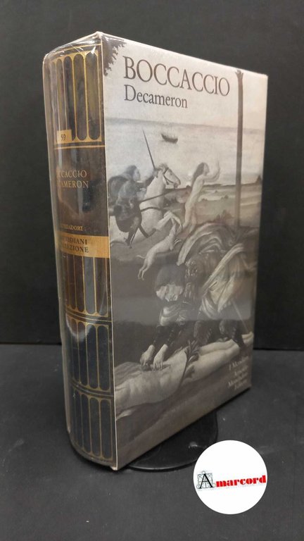 Boccaccio, Giovanni. , and Branca, Vittore. Decameron Milano A. Mondadori, 2006