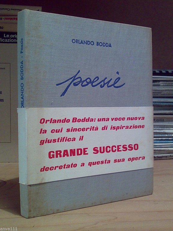 Bodda Orlando - POESIE 1964 / 1965 - Ed. novembre 1965