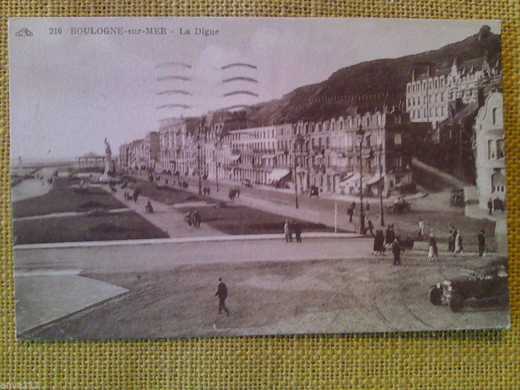 BOULOGNE SUR MERE - LA DIGUE - 1935