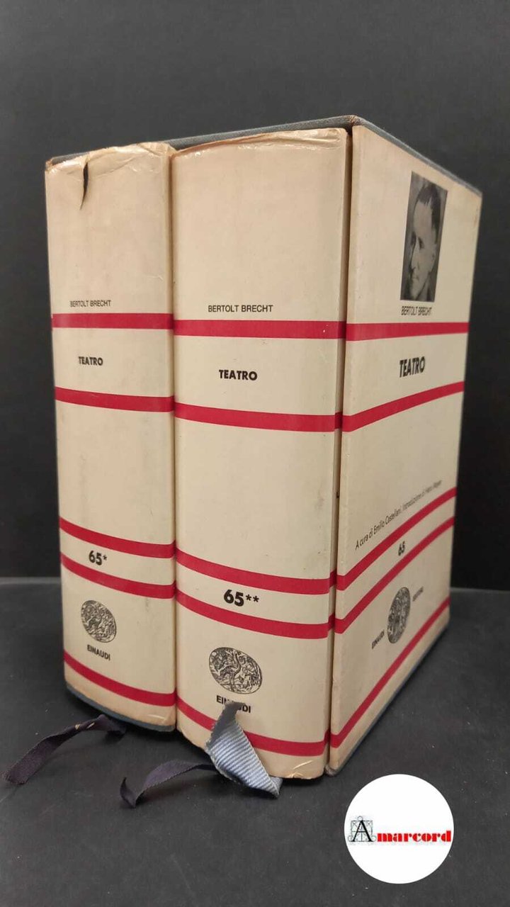 Brecht Bertolt. Teatro (in 2 voll.). Einaudi. 1970