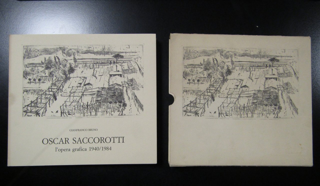 Bruno Gianfranco. Oscar Saccorotti. L'opera grafica 1940-1984. 1984. Con cofanetto.