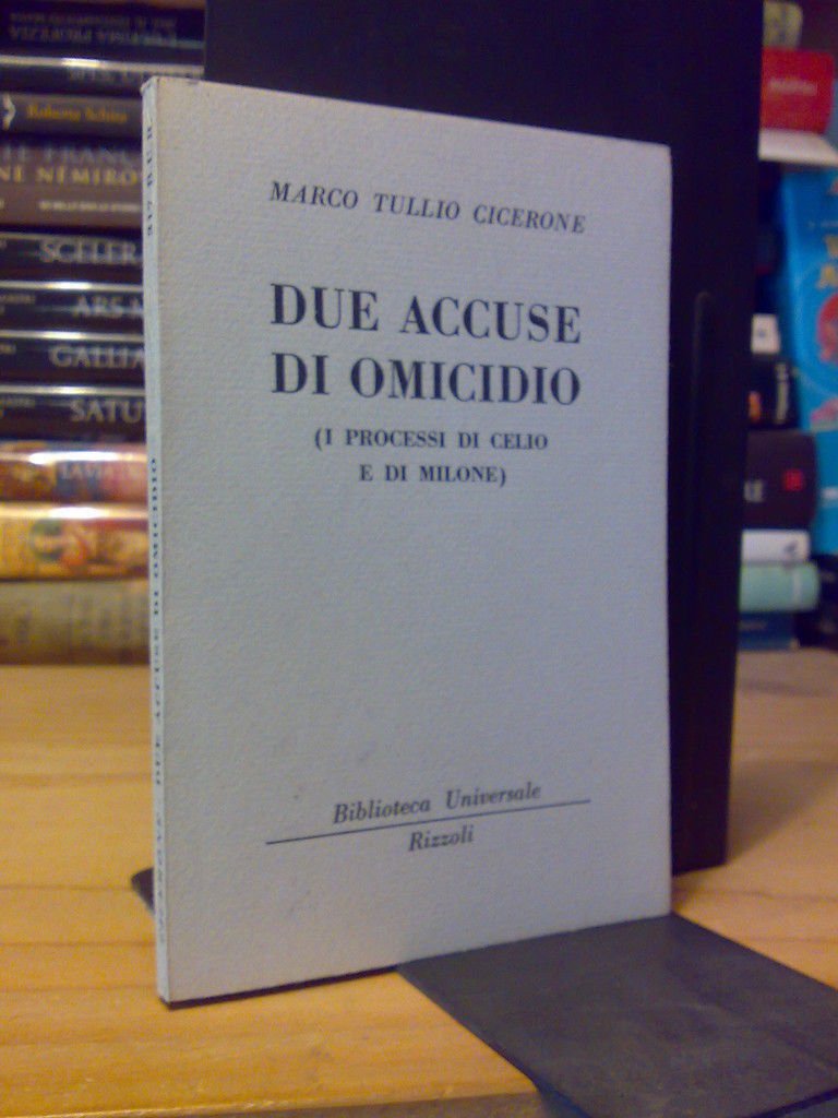 BUR 317 - M.T.Cicerone - DUE ACCUSE DI OMICIDIO - … | Immagine principale