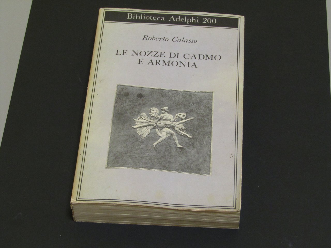 Calasso Roberto. Le nozze di Cadmo e Armonia. Adelphi. 1988 … | Immagine principale