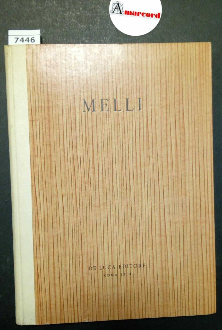 Calvesi Maurizio, Roberto Melli, De Luca, 1954