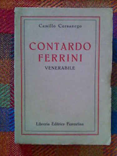 Camillo Corsanego - CONTARDO FERRINI Venerabile � 1931