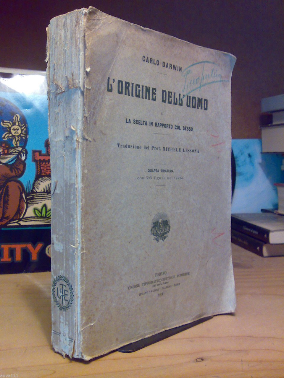Carlo Darwin - L' ORIGINE DELL' UOMO e la scelta …