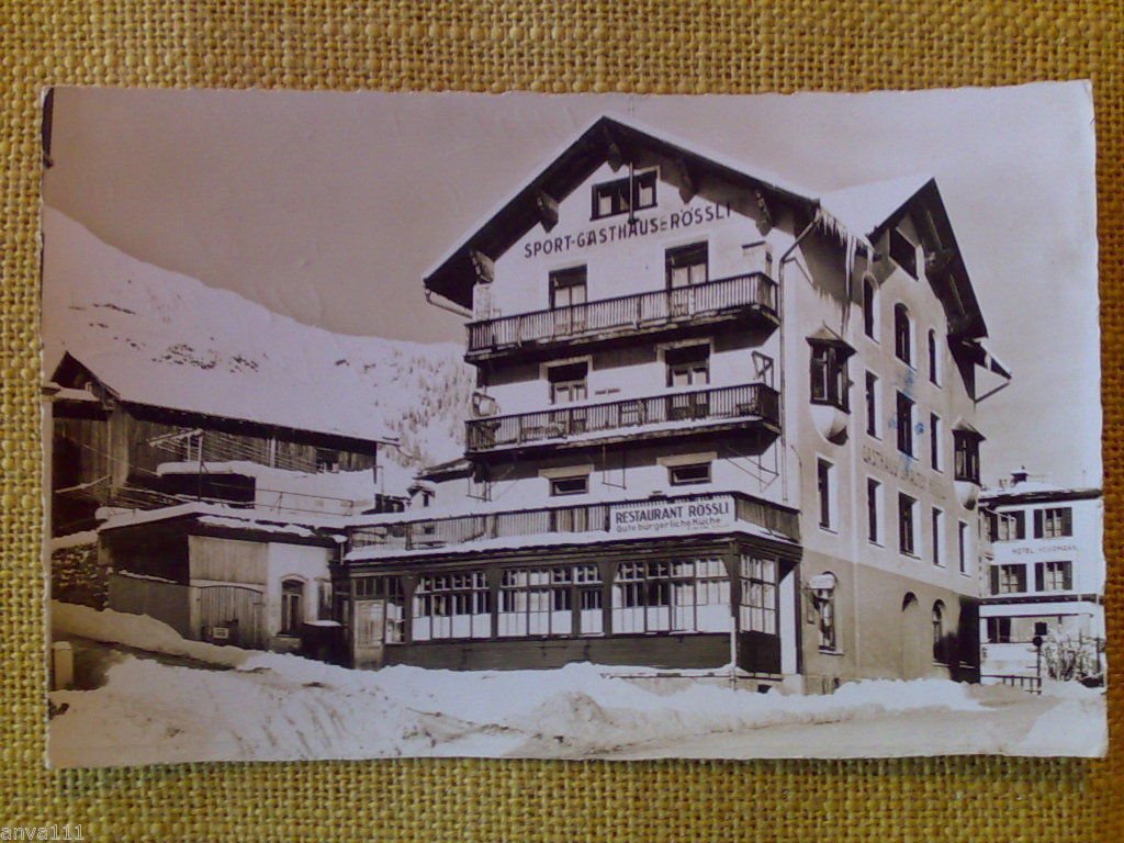 Cartolina - DAVOS / SPORT - GASTHAUS RÖSSLI