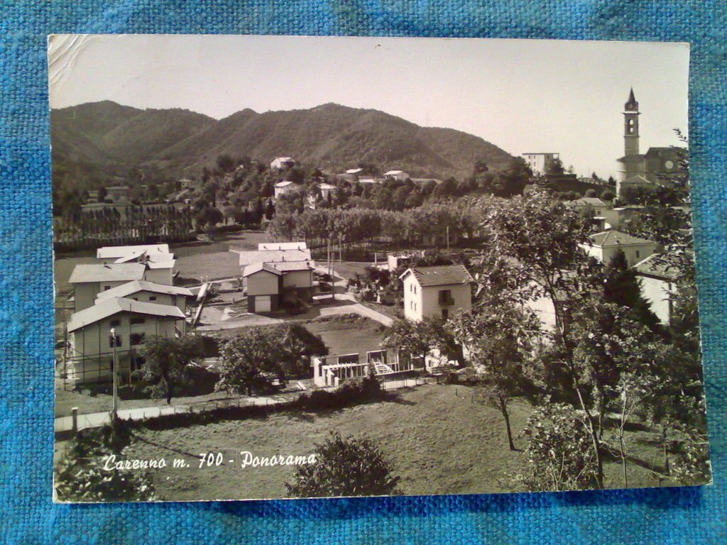 Cartolina di CARENNO - ( Bg ) 1965 � panorama