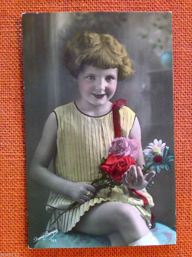 Cartolina fotografica in bromo stampa - 1932 - scritta al …