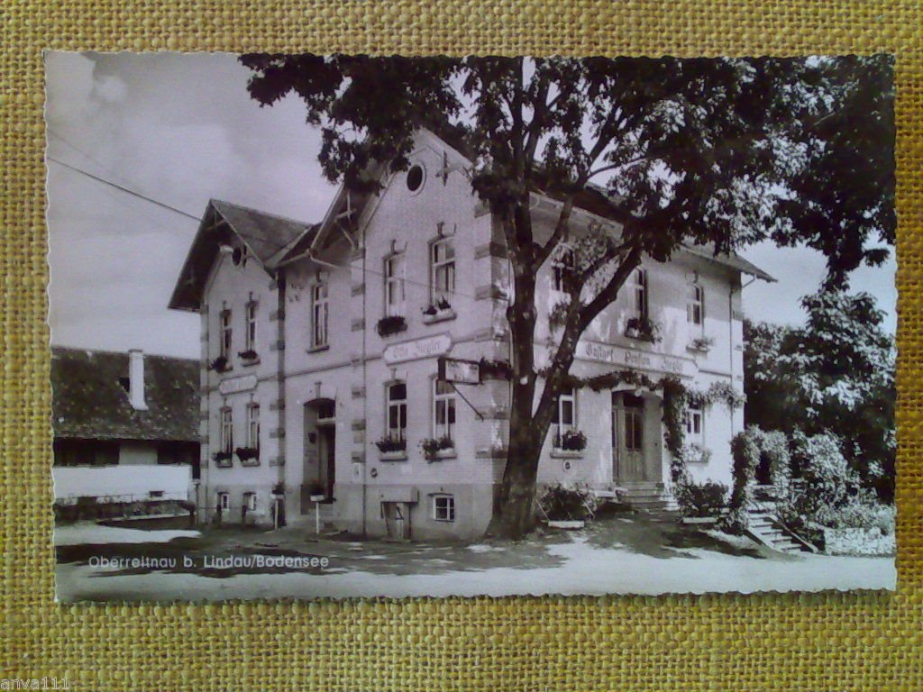 Cartolina GASTHAUS und PENSION ZIEGLER � LINDAU