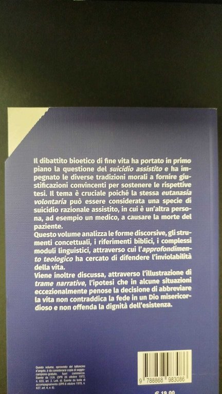 Cattorini, Paolo. Suicidio? : un dibattito teologico. Torino Claudiana, 2021 | Immagine Gallery 2