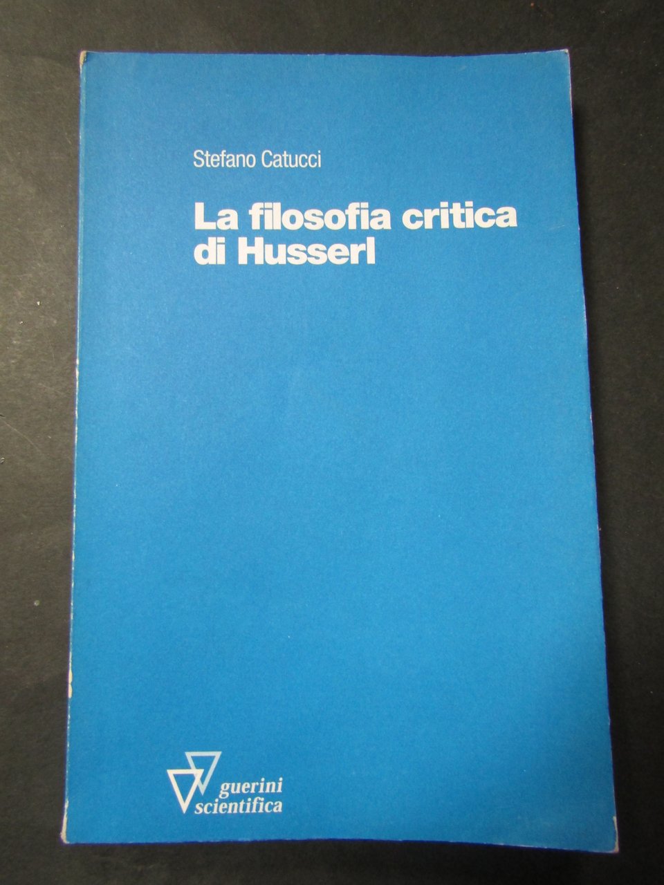 Catucci Stefano. La filosofia critica di Husserl. Guerini. 1995-I