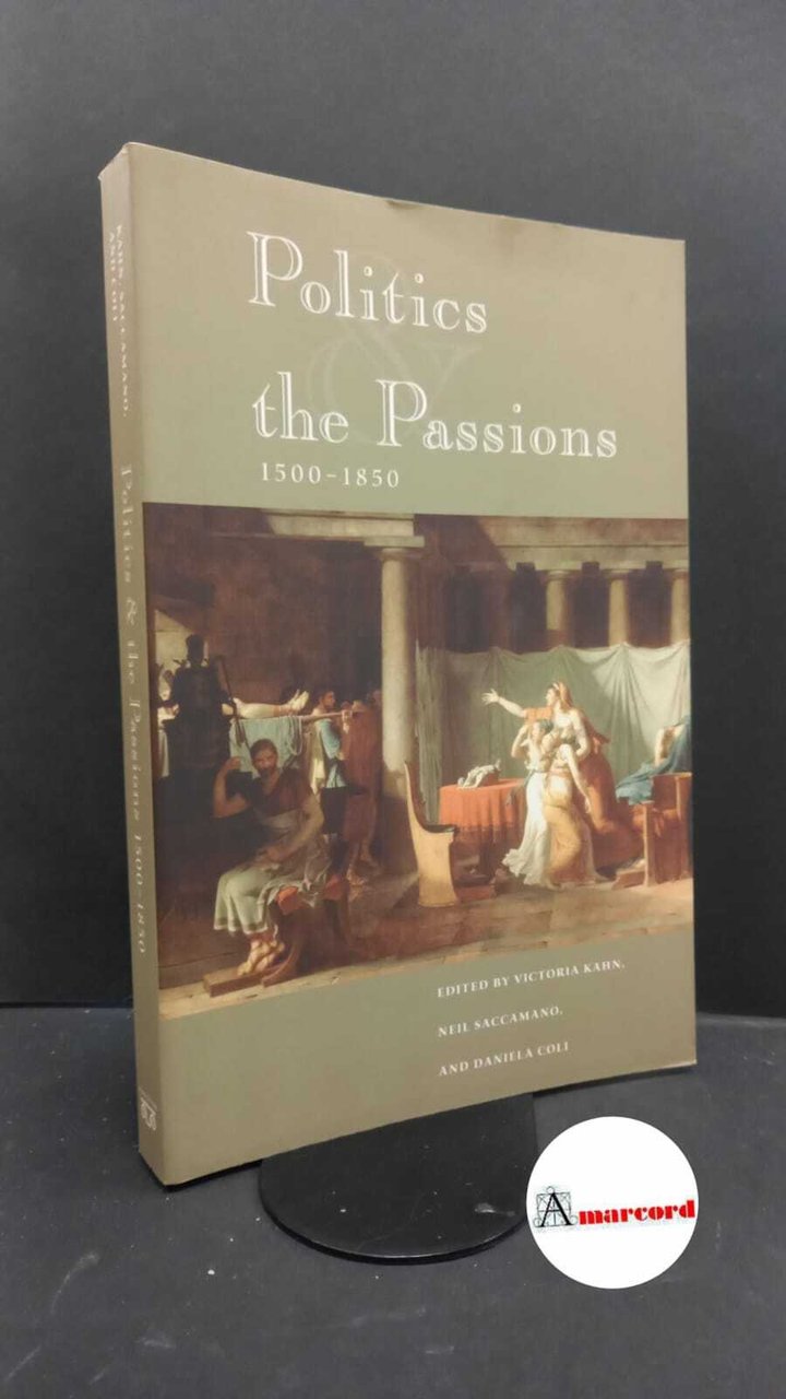 Coli, Daniela. , Kahn, Victoria. , Saccamano, Neil. Politics and …