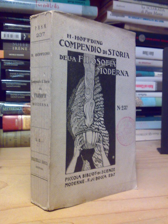 COMPENDIO DI STORIA DELLA FILOSOFIA MODERNA - 1915