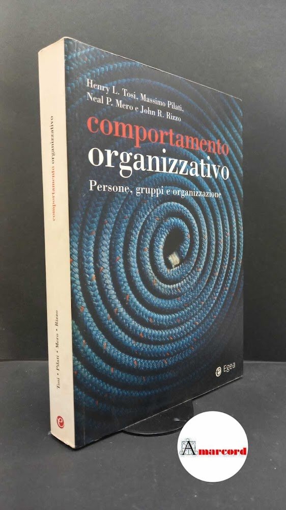 Comportamento organizzativo. Persone, gruppi e organizzazione