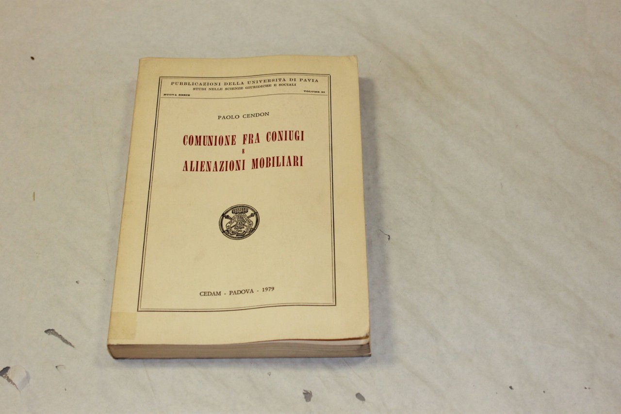 Comunione fra coniugi e alienazioni mobiliari | Immagine principale