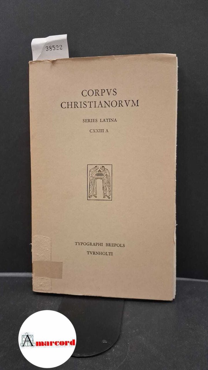 Corpus Christianorum series latina CXXIII | Immagine principale