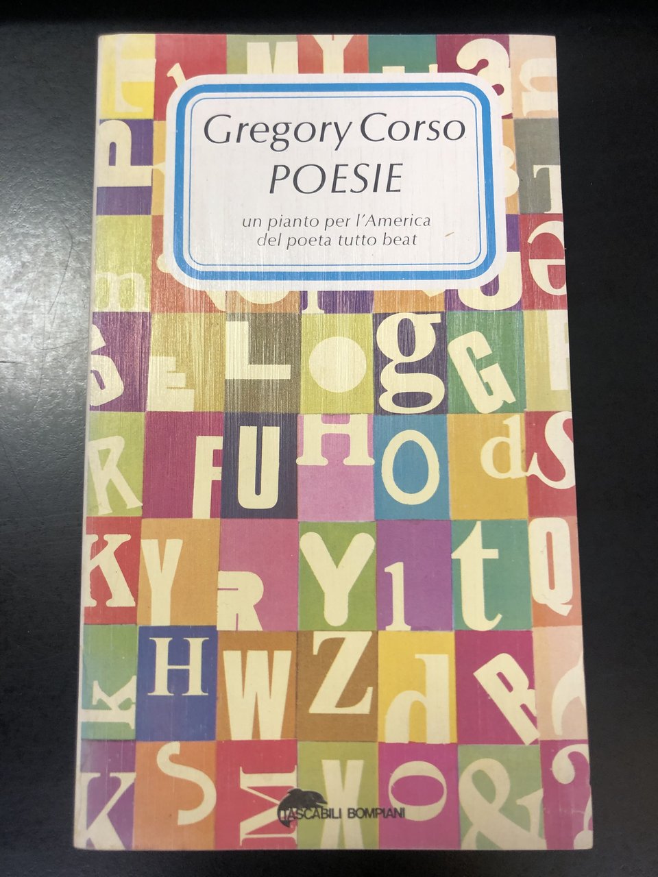 Corso Gregory. Poesie. Un pianto per l'America dal poeta tutto …