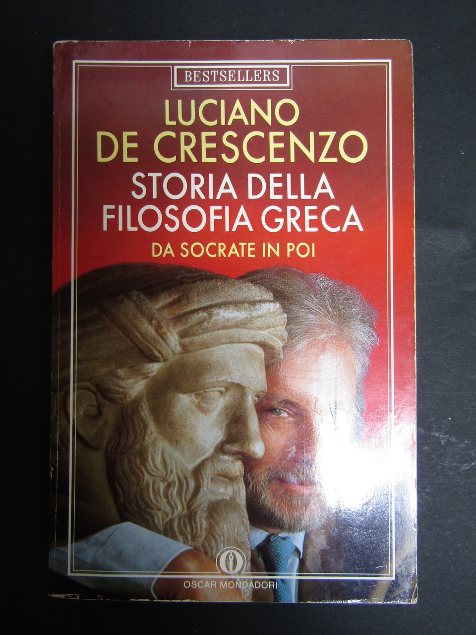 De Crescenzo Luciano. Storia della filosofia Greca. Mondadori. 1991