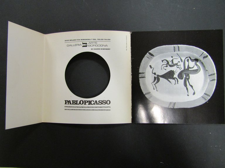De Micheli Mario. Pablo Picasso. Galleria Arte Borgogna. 1970. Es. …