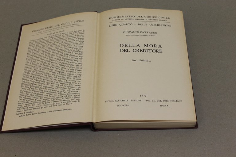 Della mora del creditore