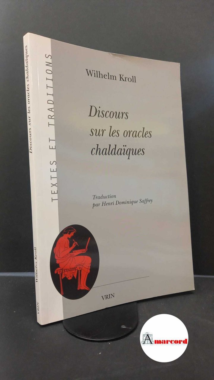 Discours sur les oracles chaldaiques
