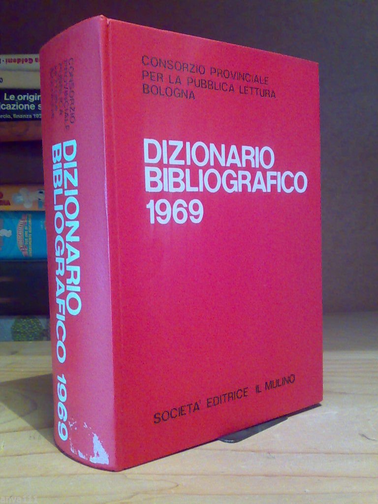 DIZIONARIO BIBLIOGRAFICO 1969