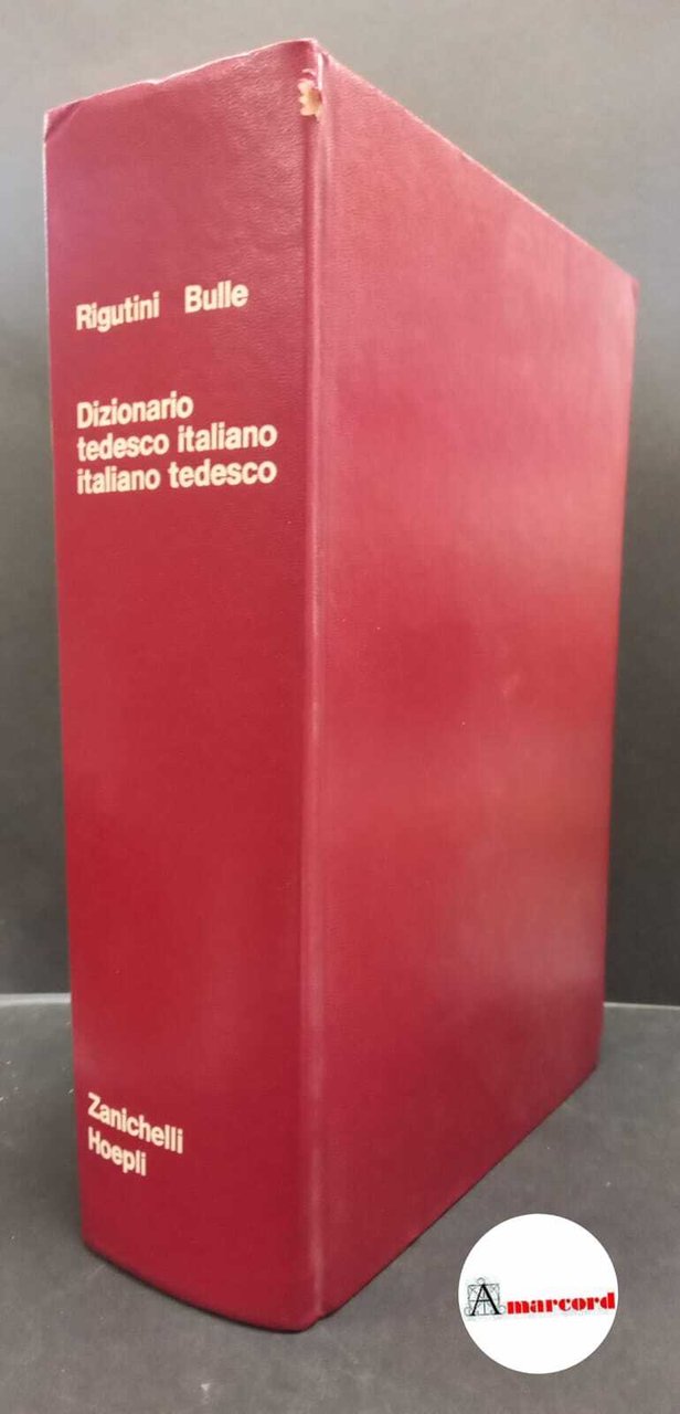Dizionario tedesco italiano/italiano tedesco | Immagine principale