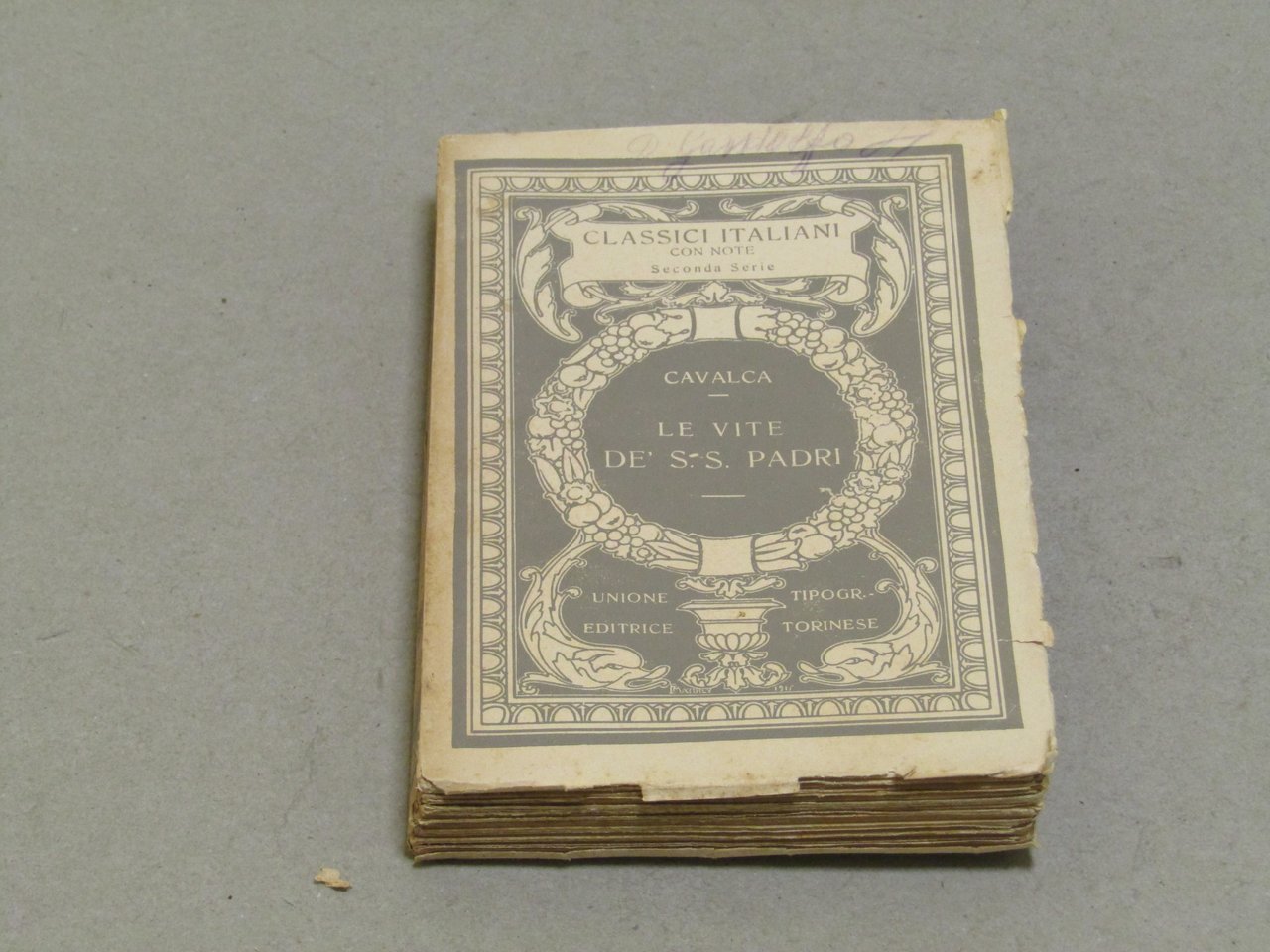 Domenico Cavalca. Le vite de' S.S. Padri