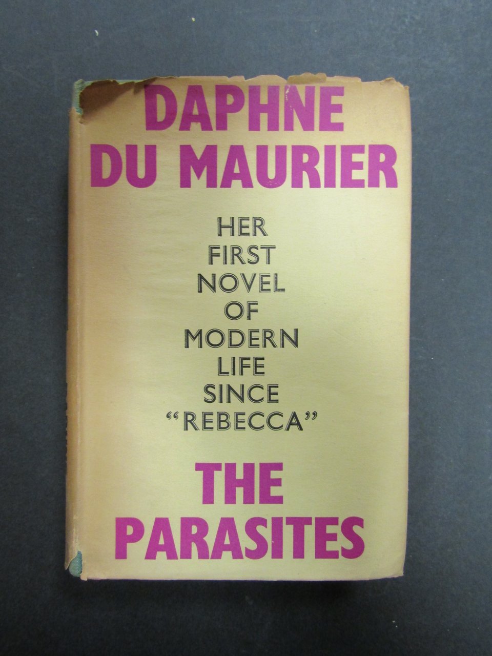 Du Maurier Daphne. The parasites. Victor Gollancz Ltd.1949, prima edizione