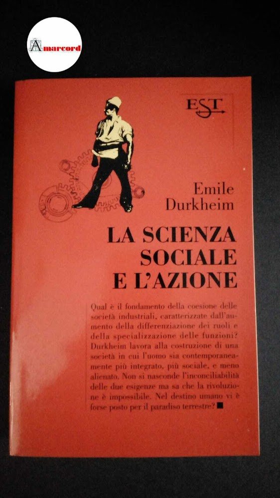 Durkheim, Émile. , and Veca, Salvatore. , Filloux, Jean Claude. … | Immagine principale