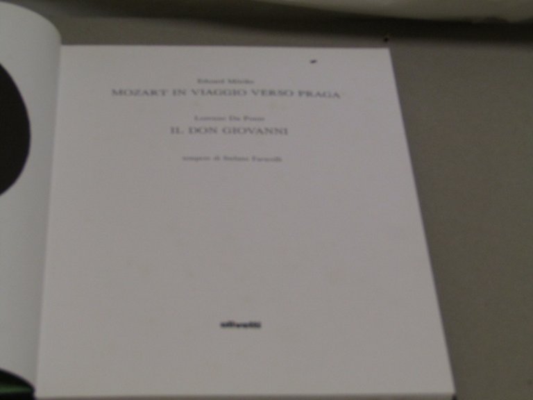 Eduard Morike e Lorenzo Da Ponte. Mozart in viaggio verso …