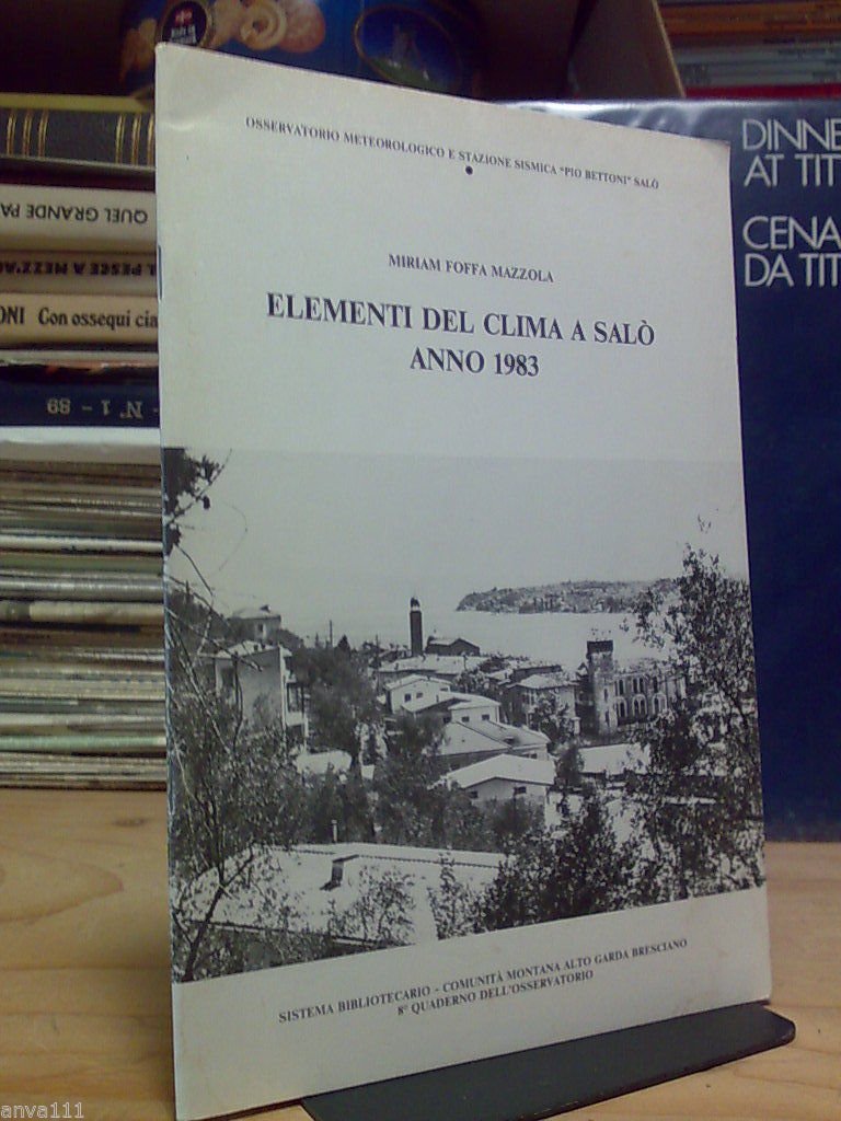 ELEMENTI DEL CLIMA A SALO' - ANNO 1983