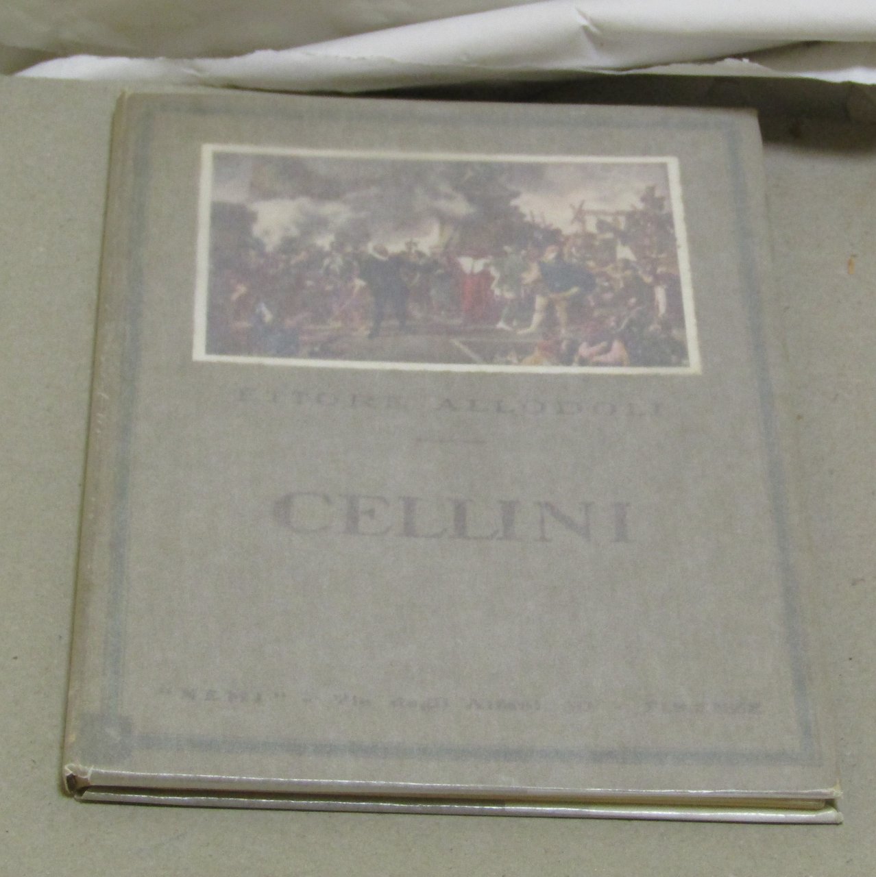 Ettore Allodoli. Cellini.