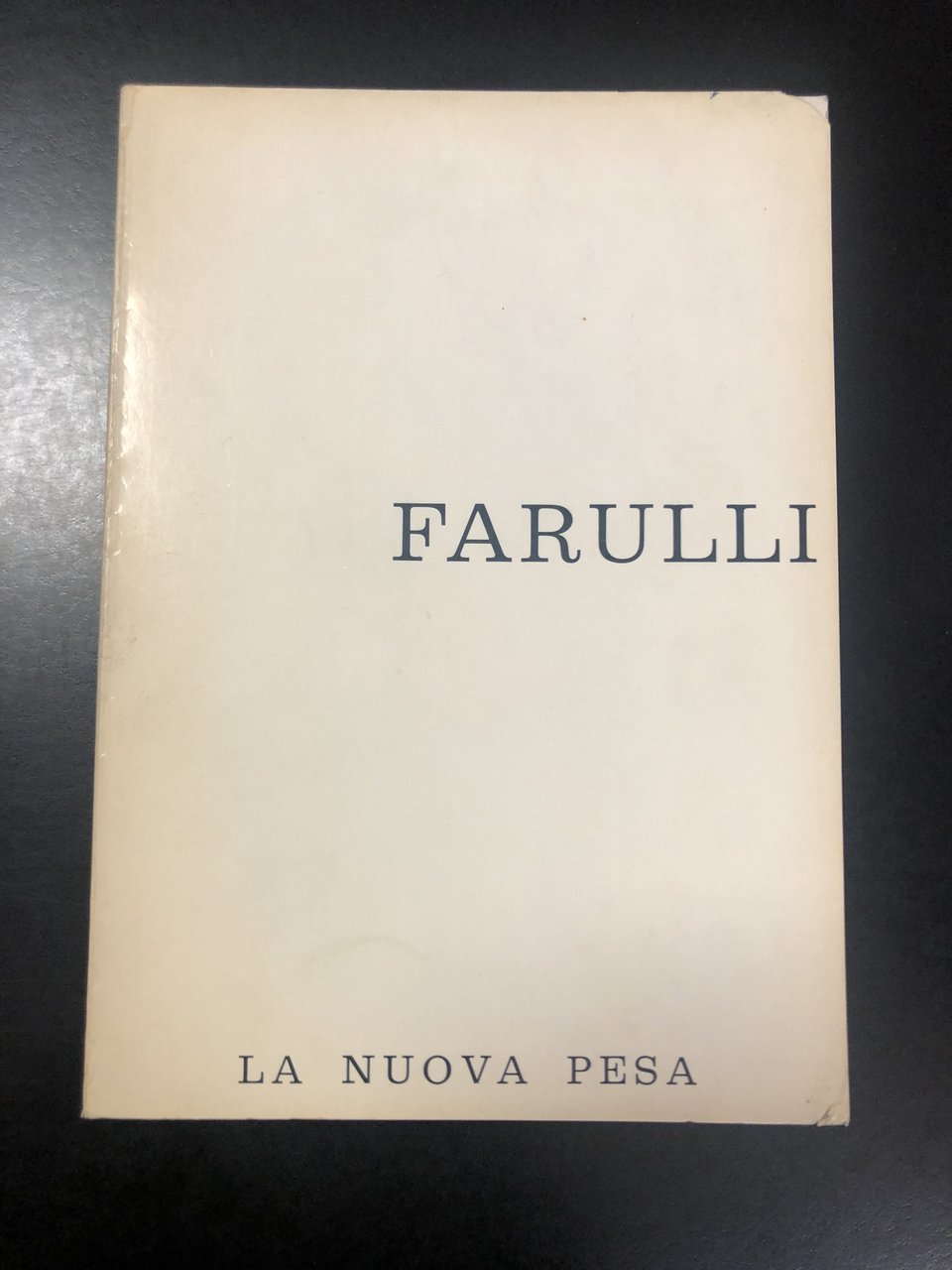 Fernando Farulli. Galleria La Nuova Pesa 1970. | Immagine principale