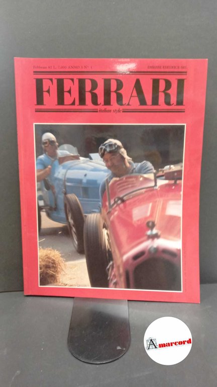 Ferrari. Italian style. Numero di febbraio 87.