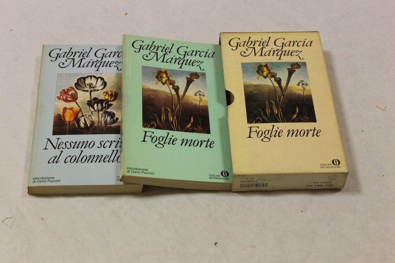 garcia marquez, gabriel, Foglie morte/Nessuno scrive al colonnello. 2 volumi …