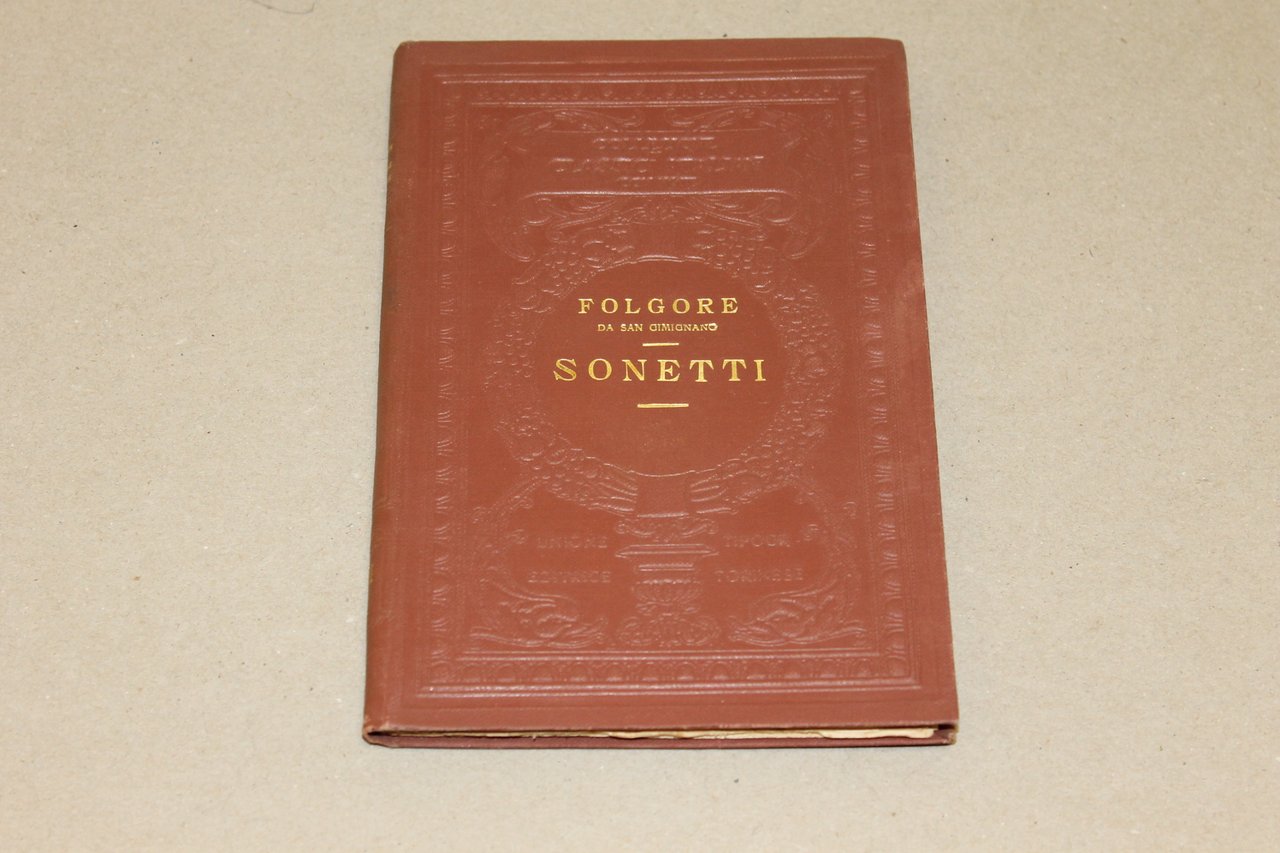 Folgore da San Gimignano - Sonetti