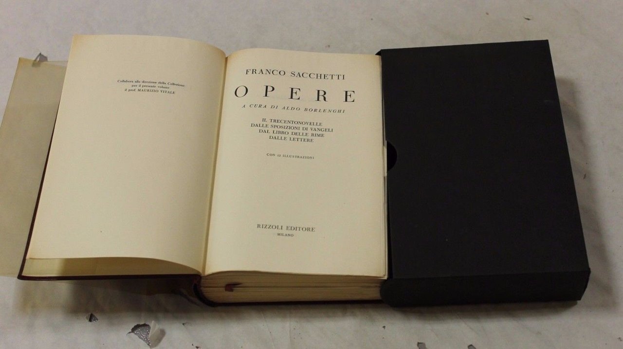 Franco Sacchetti. Opere