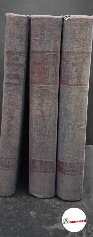 Frutaz, Amato Pietro. Le piante di Roma 3 voll. Roma … | Immagine Gallery 4