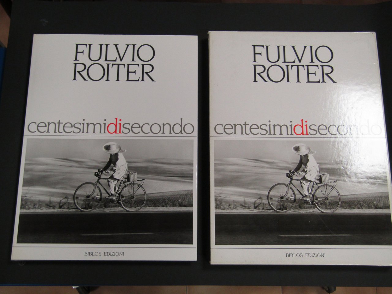 Fulvio Roiter. Centesimi di secondo. Biblos edizioni 1984.