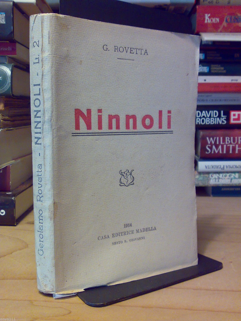 Gerolamo Rovetta - NINNOLI - Madella 1914