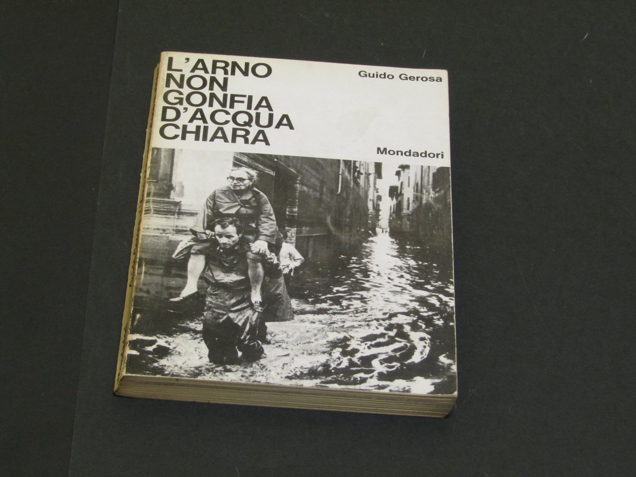 Gerosa Guido. L'Arno non gonfia d'acqua chiara. Mondadori. 1967 - …