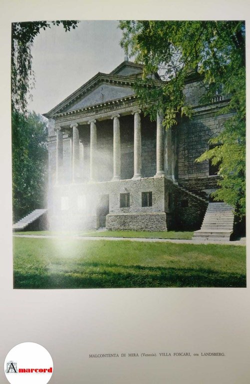 Giangiorgio Zorzi. Palladio opera completa in 4 volumi. Neri Pozza