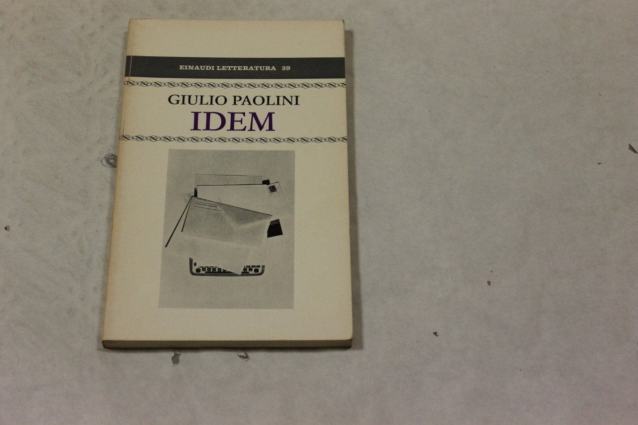 Giulio Paolini. Idem