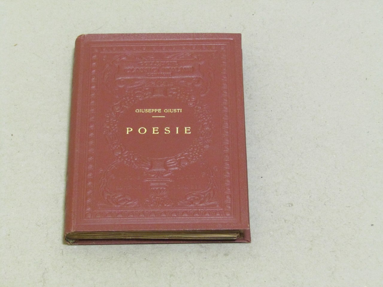 Giuseppe Giusti. Poesie